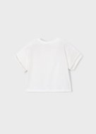 MAYORAL t-krekls ar īsam piedurknēm, natural, 3.012-83, cm