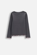 COCCODRILLO t-krekls ar garām piedurknēm, pelēki, cm