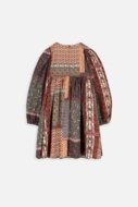 COCCODRILLO kleita ar garām piedurknēm COSY GIRL JUNIOR, multicoloured,  ZC3128103CGJ-022