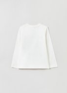 OVS GIRL3-10Y T-SHIRTS L/S 2M 8-9 WHITE 001828260