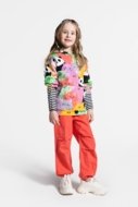 COCCODRILLO bikses REBEL GIRL KIDS, rozā, WC5119101RGK-025-122, 122 cm