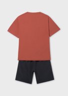 MAYORAL t-krekls ar šorti, copper, 6.690-44, 128  cm