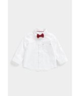 MOTHERCARE krekls ar garām piedurknēm, veste + tauriņš, CC114