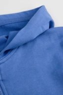 COCCODRILLO džemperis ar rāvējslēdzēju ar kapuci, zils, cm