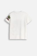 COCCODRILLO t-krekls SPORTS BOY KIDS, balts, cm