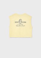 MAYORAL t-krekls bez piedurknēm, vanilla, 6.014-93, 140 cm