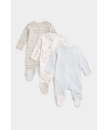 MOTHERCARE zīdaiņu kombinezons, 3 gab., CB758