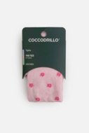 COCCODRILLO zeķubikses, rozā, cm