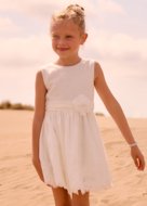 MAYORAL kleita bez piedurknēm, natural, 3.914-42, 92  cm