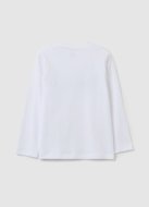 OVS t-krekls ar garām piedurknēm, balti, 140 cm, 002092393
