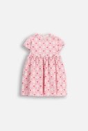 COCCODRILLO kleita ar īsam piedurknēm, rozā, WC6129201QGN-022-080, 80 izmērs
