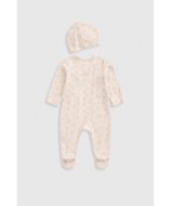 MOTHERCARE krekls ar garām piedurknēm, cepure un dūraiņi, IF318 74