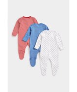 MOTHERCARE zīdaiņu kombinezons, 3 gab., CB242