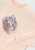 MAYORAL džemperis ar kapuci, salmon, 3.448-96, 140 cm