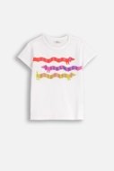 COCCODRILLO t-krekli ACADEMY GIRL KIDS, baltā, cm
