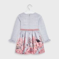 MAYORAL džemperis un svārkiem 6K, bark, 122 cm, 4981-32