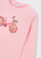 MAYORAL t-krekls ar garām piedurknēm, blossom, 3.019-11, 98  cm