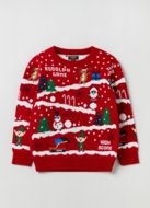 OVS BOY3-10Y TRICOT 2H 6-7 RED 001915489