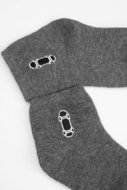 COCCODRILLO zeķes, pelēki, WC6382223SOB-019-036, 36/39 cm