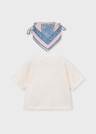 MAYORAL t-krekls ar īsam piedurknēm, sky bone, 3.009-89, 104  cm