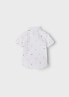 MAYORAL krekls ar īsam piedurknēm 3E, balts, 92 cm, 1114-68