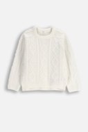 COCCODRILLO džemperis, krēmkrāsas, ZC5172101WGK-003-116, 116 cm