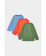 MOTHERCARE t-krekls ar garām piedurknēm, 3 gab., CB032