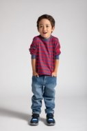MOKIDA t-krekls MOKIDA COLLECTION BOY, zils, ZM5143103MCB-015-146, 146 cm