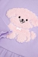 COCCODRILLO t-krekli HAPPY PUPPY GIRL NEWBORN, violeta, ZC5143103HGN-016-086, 86 cm