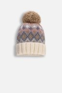 COCCODRILLO cepure ACCESSORIES WINTER GIRL, multicoloured, ZC4364316AWG-022-056, 56 cm