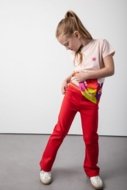COCCODRILLO legingi ACADEMY GIRL KIDS, sarkans, cm
