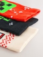 NEXT MINECRAFT zeķes, 3 gab., W33710, cm