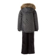 HUPPA ziemas komplekts WINTER, khaki/melns, 41480030-12341