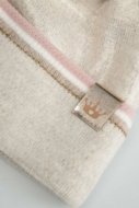 COCCODRILLO cepure ACCESSORIES WINTER GIRL, krēmveida, cm