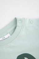 COCCODRILLO t-krekls ar garām piedurknēm, zali, WC6143103HBN-031-080, 80 izmērs