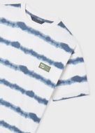 MAYORAL t-krekls ar īsam piedurknēm, cream-blue, 6.039-43, 140 cm