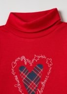 OVS GIRL3-10Y T-SHIRTS L/S 2H 9-10 RED 001912011