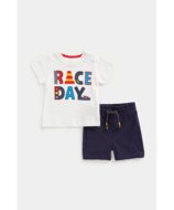 MOTHERCARE t-krekls ar īsam piedurknēm + šorti, EC255