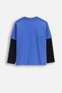 COCCODRILLO t-krekli ACADEMY BOY JUNIOR, zils, ZC5143102ABJ-032-134, 134 cm