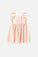 COCCODRILLO kleita bez piedurknēm GARDEN PARTY KIDS, multicoloured, WC4128301GPK-022-122, 122 cm