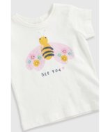 MOTHERCARE krekls ar īsām piedurknēm, svārki un galvas lenta, HC531