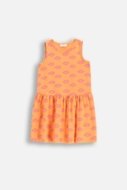 COCCODRILLO kleita ar īsām piedurknēm EVERYDAY GIRL C, apelsīns, WC5129303VGC-006-152, 152 cm