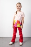 COCCODRILLO t-krekli ACADEMY GIRL KIDS, rozā, cm