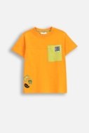 COCCODRILLO krekls ar īsām piedurknēm GAMER BOY KIDS, apelsīns, WC5143203GBK-006-122, 122 cm