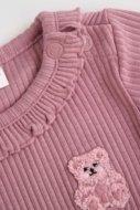 COCCODRILLO smilšu dzenītis TEDDY BEAR GIRL NEWBORN, rozā, cm