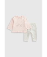 MOTHERCARE t-krekls ar garām piedurknēm + legini, GF531