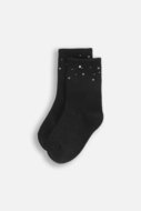 COCCODRILLO zeķes SOCKS GIRL, melns, cm