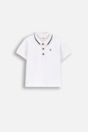 COCCODRILLO polo ar īsam piedurknēm, balti, izmērs