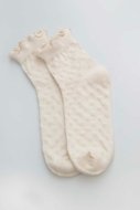 COCCODRILLO zeķes SOCKS GIRL, krēmveida, WC5382209SOG-003-036, 36 cm