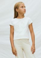 MAYORAL t-krekls ar īsam piedurknēm, natural, 6.002-91, 140 cm